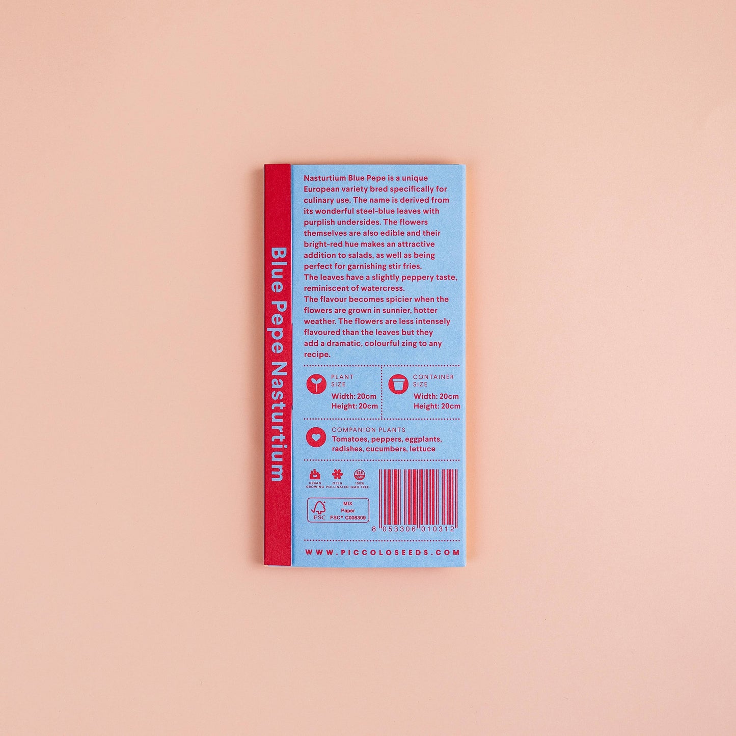 Sinikrassi Blue Pepe - Nasturtium Blue Pepe