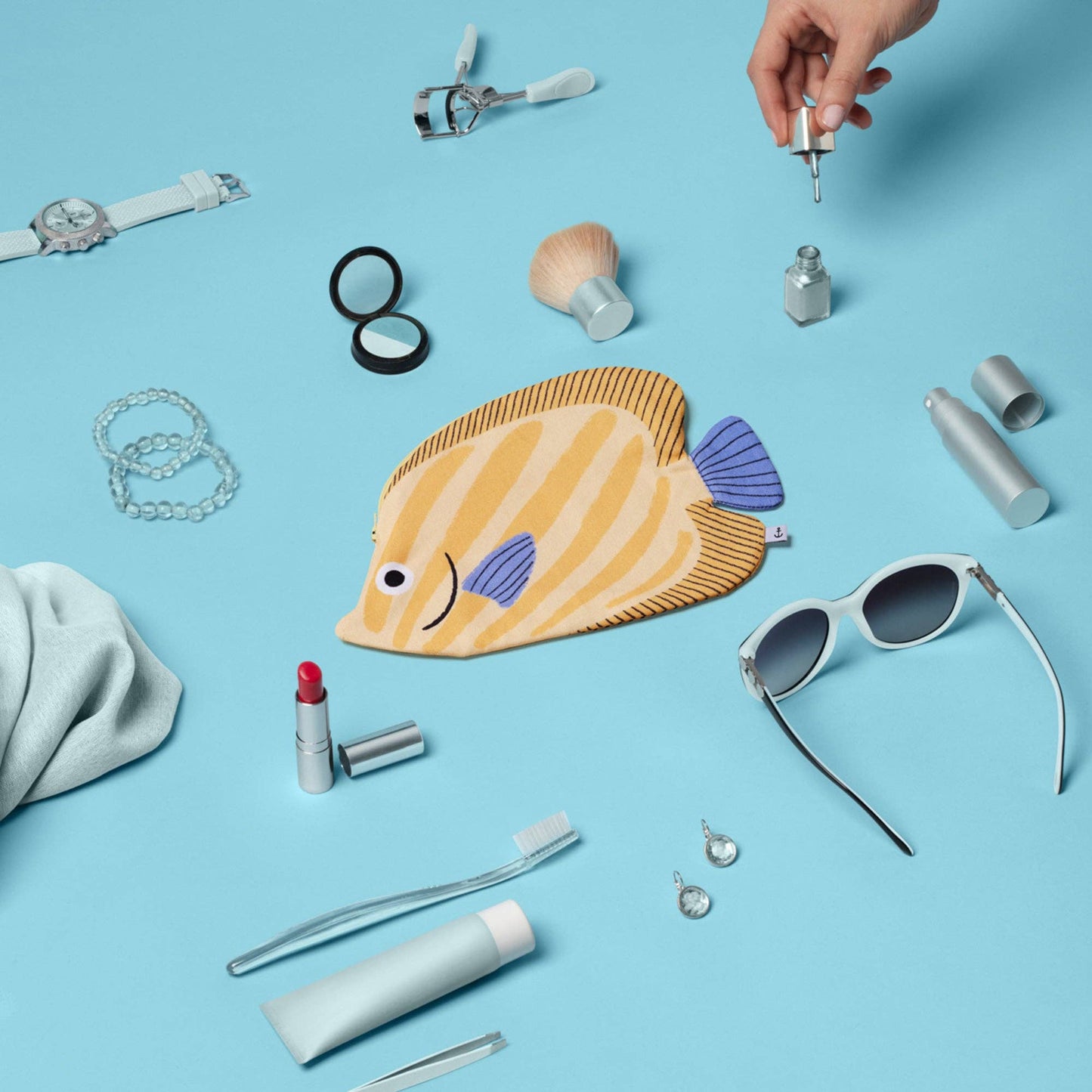 Perhoskala -koralliriuttojen elegantti kulkija