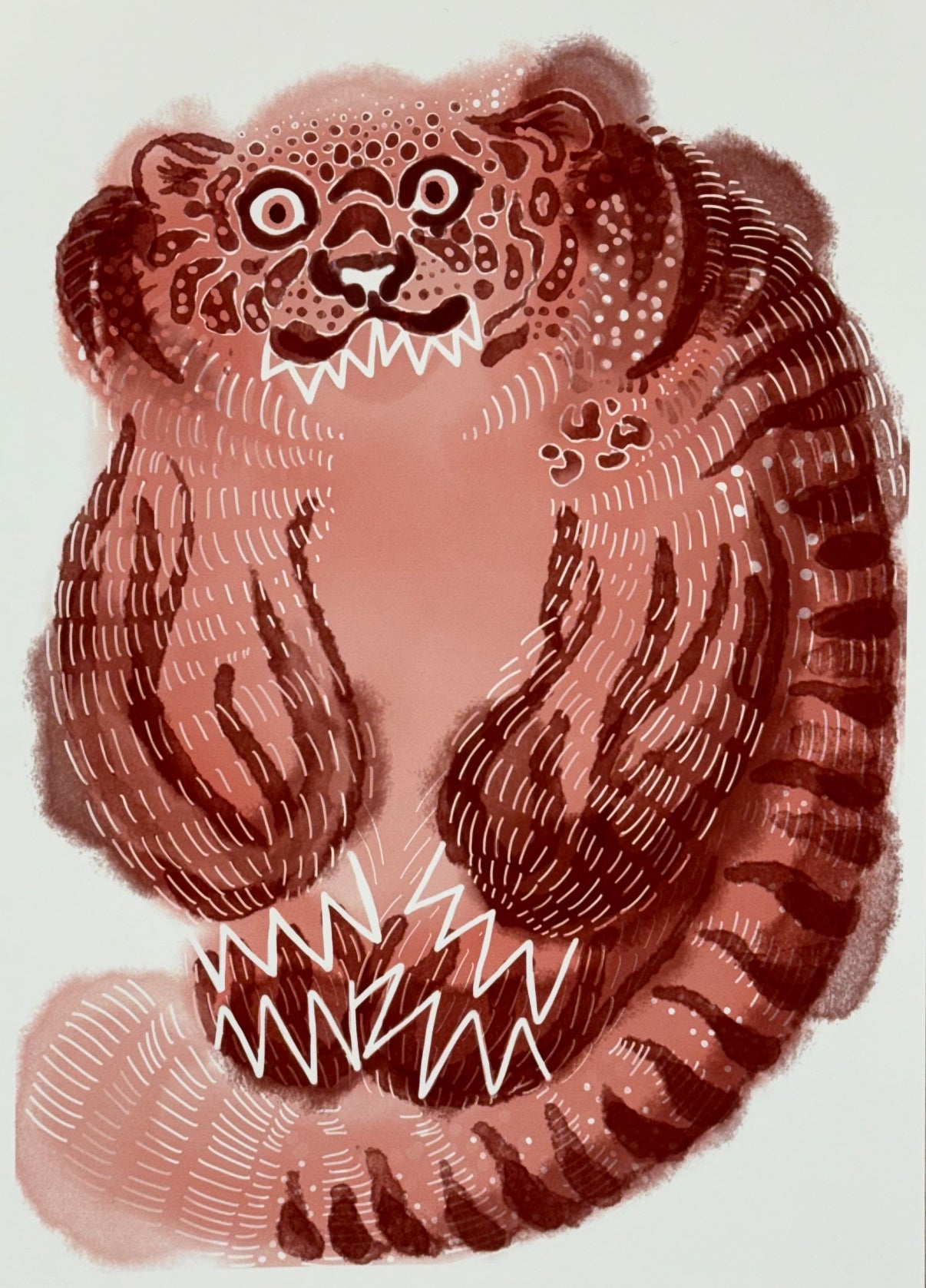 Paniikissa-T-paita  oversize, unisex